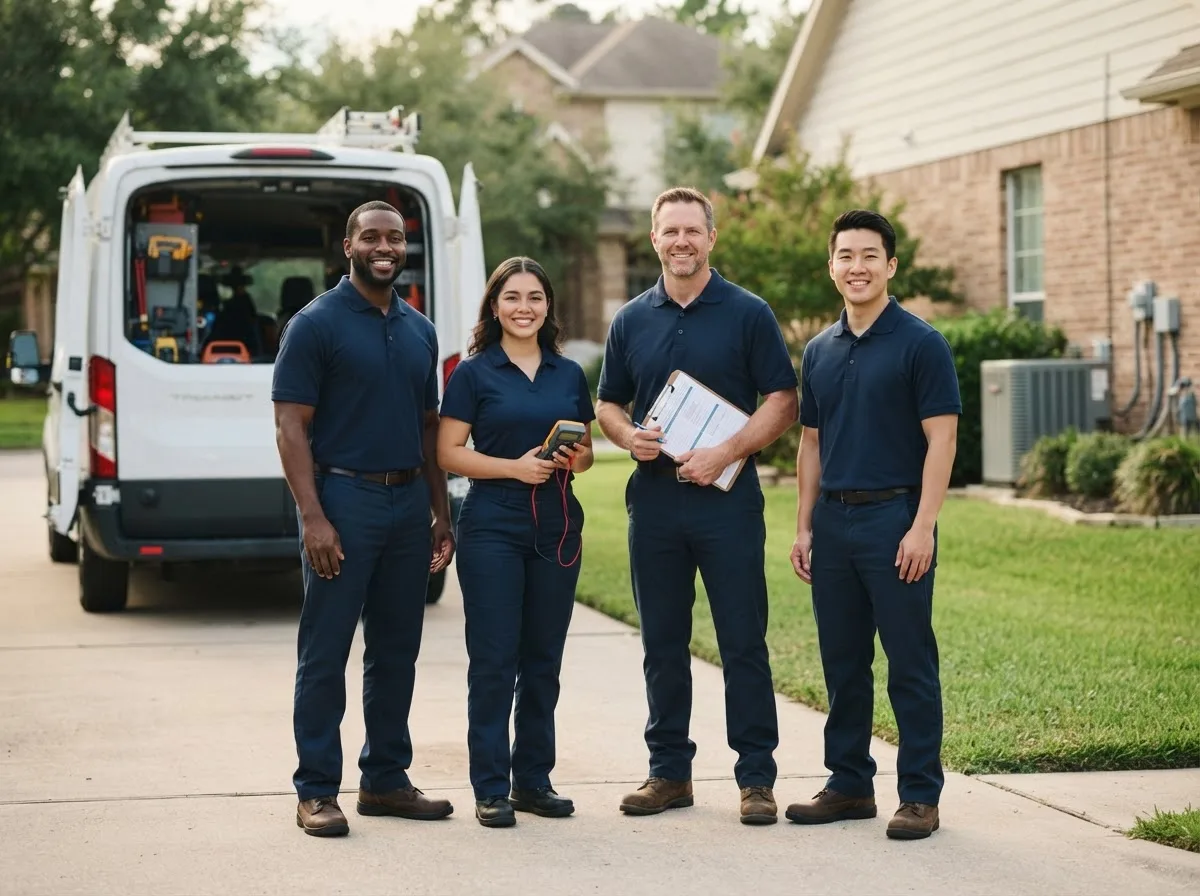 Certified HVAC technician near Brussels, WI